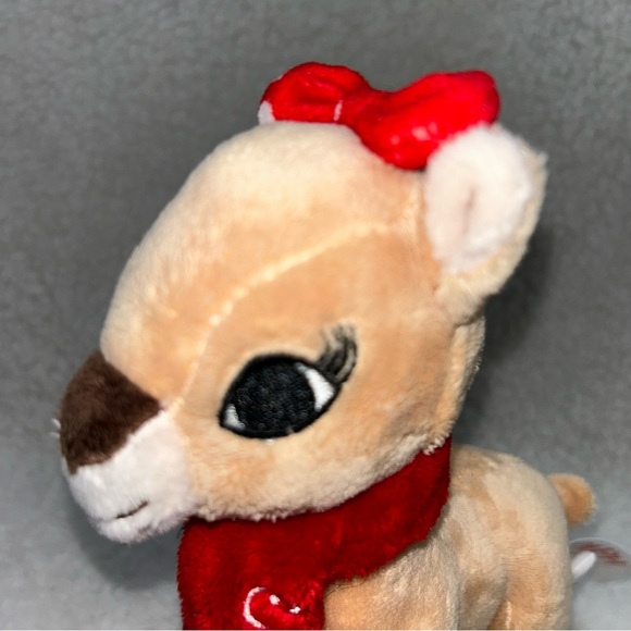 Clarice 8" plush reindeer Rudolph the red nosed reindeer 2021 animal adventure - Picture 3 of 10